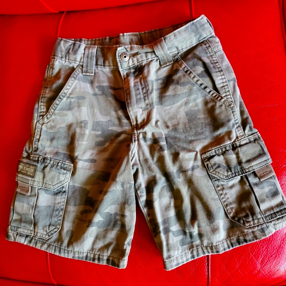 Little Boys Cammo Shorts